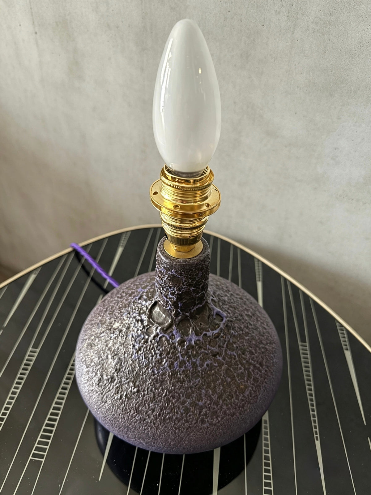 Otto Keramik Fat Lava UFO Lamp