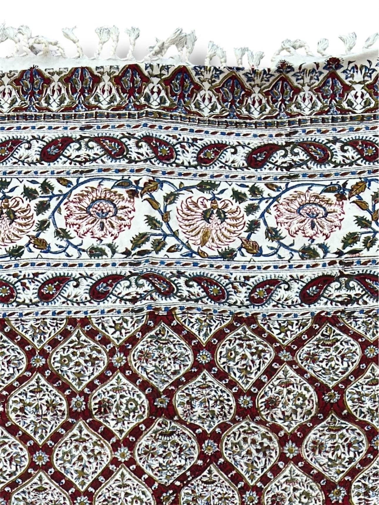 Ghalamkari Hand Block Prints Made In Iran