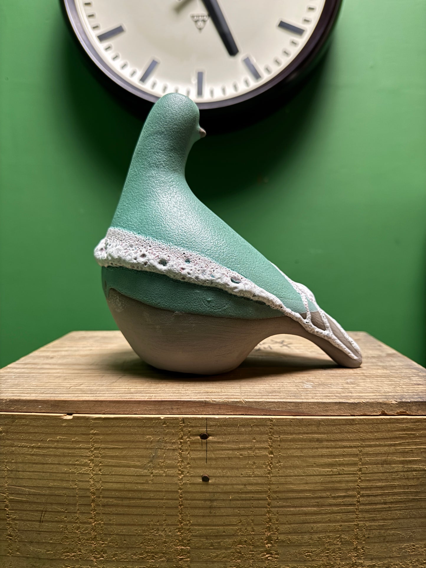 Ceramic Pigeon By Renowned Design Ceramicist Saliha Kartal