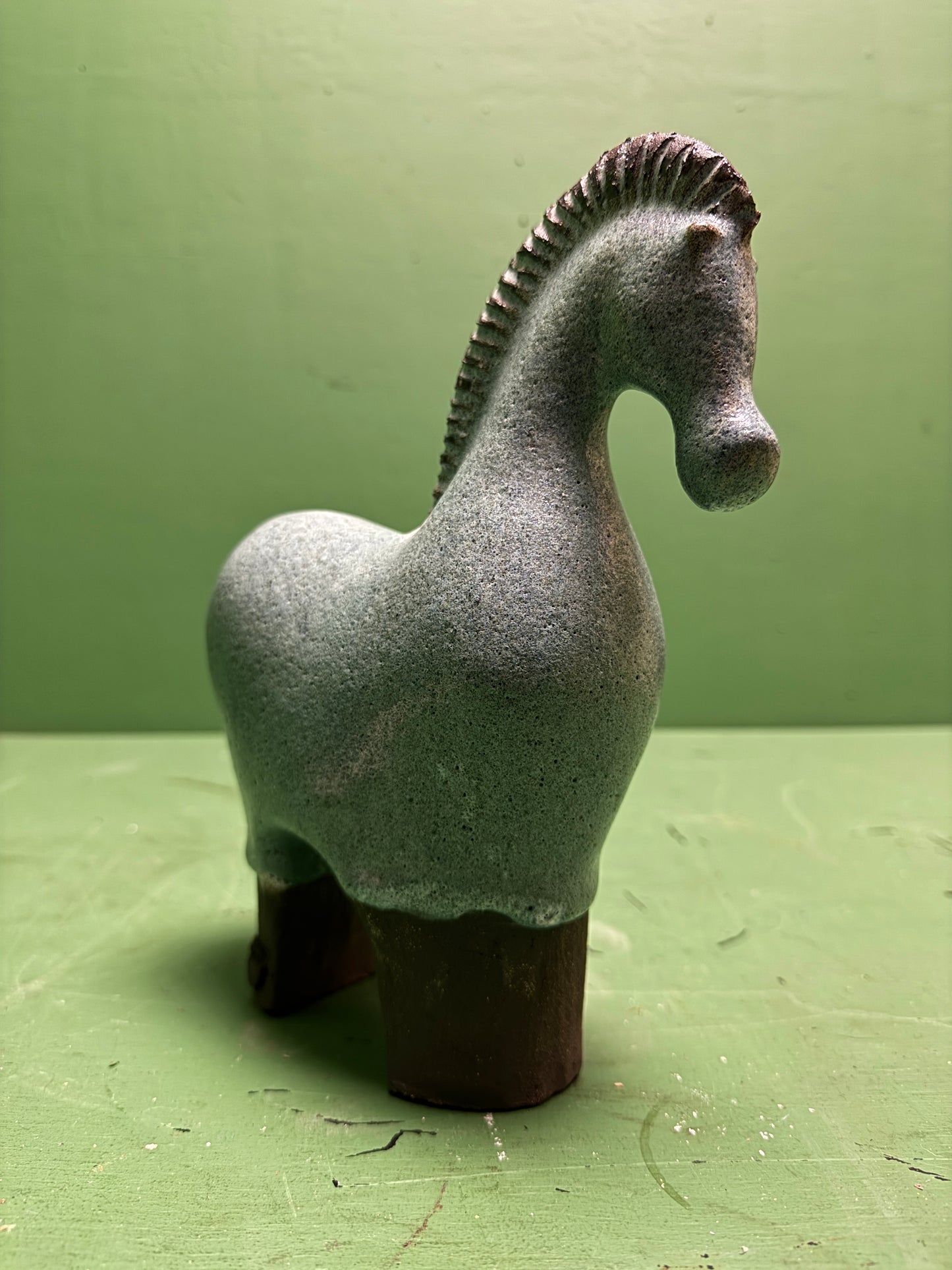 Ceramic Horses By Renowned Design Ceramicist Saliha Kartal