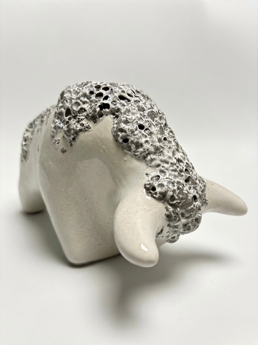 Otto Keramik Classic Ceramic Bull West German Pottery Fat Lava