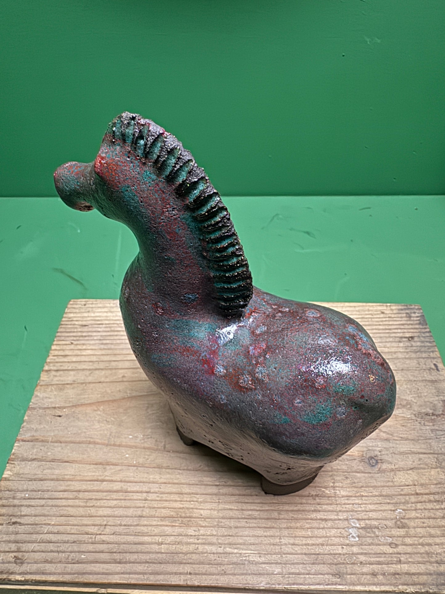 Ceramic Horses By Renowned Design Ceramicist Saliha Kartal