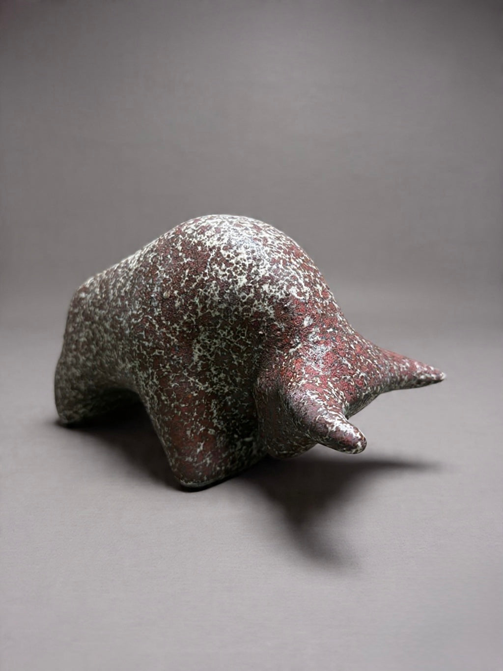 Otto Keramik Classic Ceramic Bull West German Pottery Fat Lava