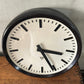 Large Czech 1950s Bakelite Office / Factory Clocks By Pragotron