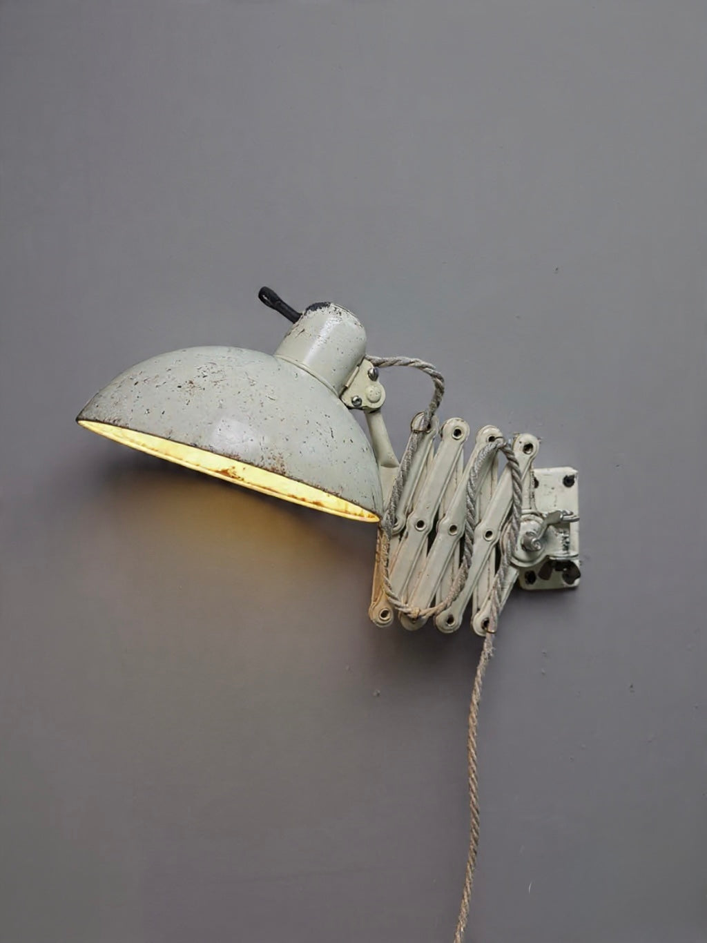 1950s Kaiser Idell Model 6718 Scissor Lamp