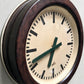 Large 1960's East German Industrial Factory Clocks By Elfema