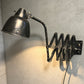 1940s Industrial Scissor Lamp By Helo Leuchten