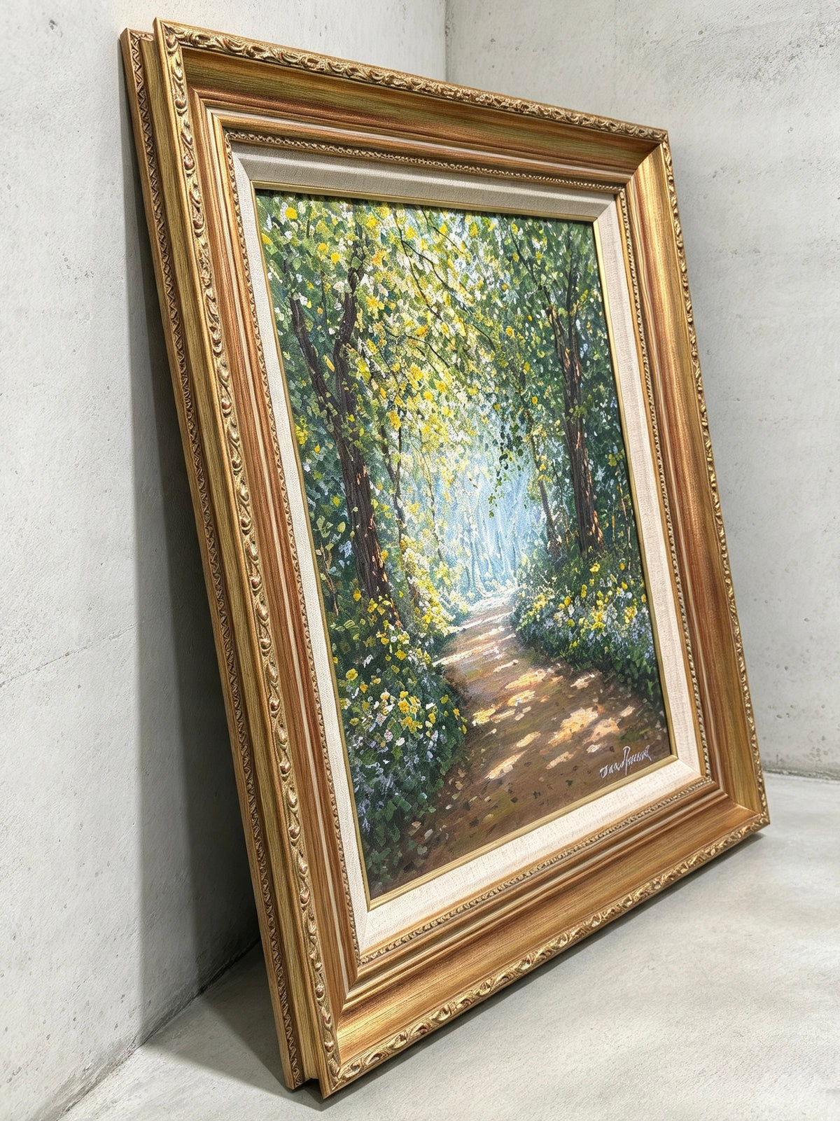 Framed Oil On Canvas British Painter John Palmer