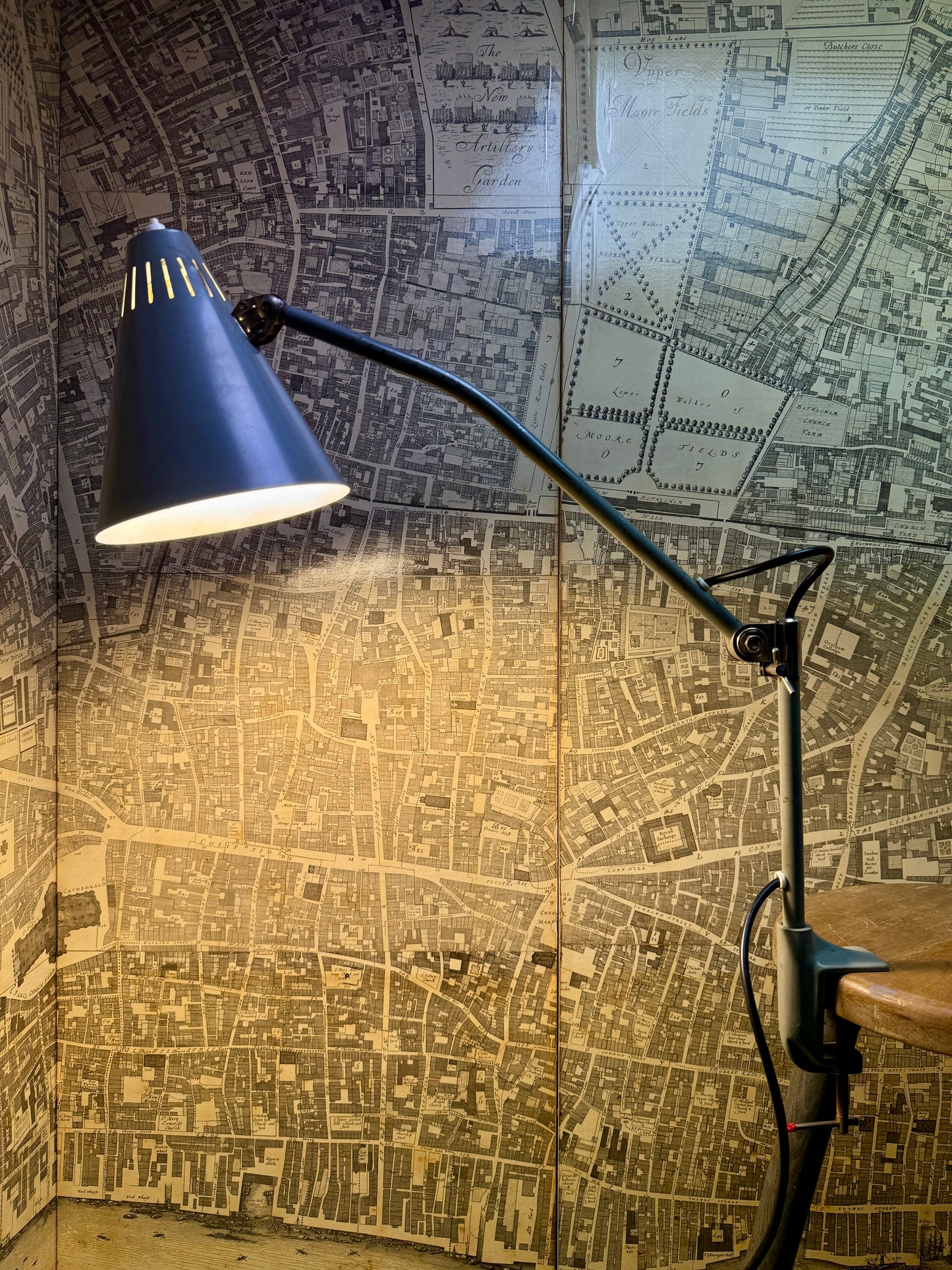 1950s Task Lamp By Hala (Hannoversche Lampenfabrik) Germany