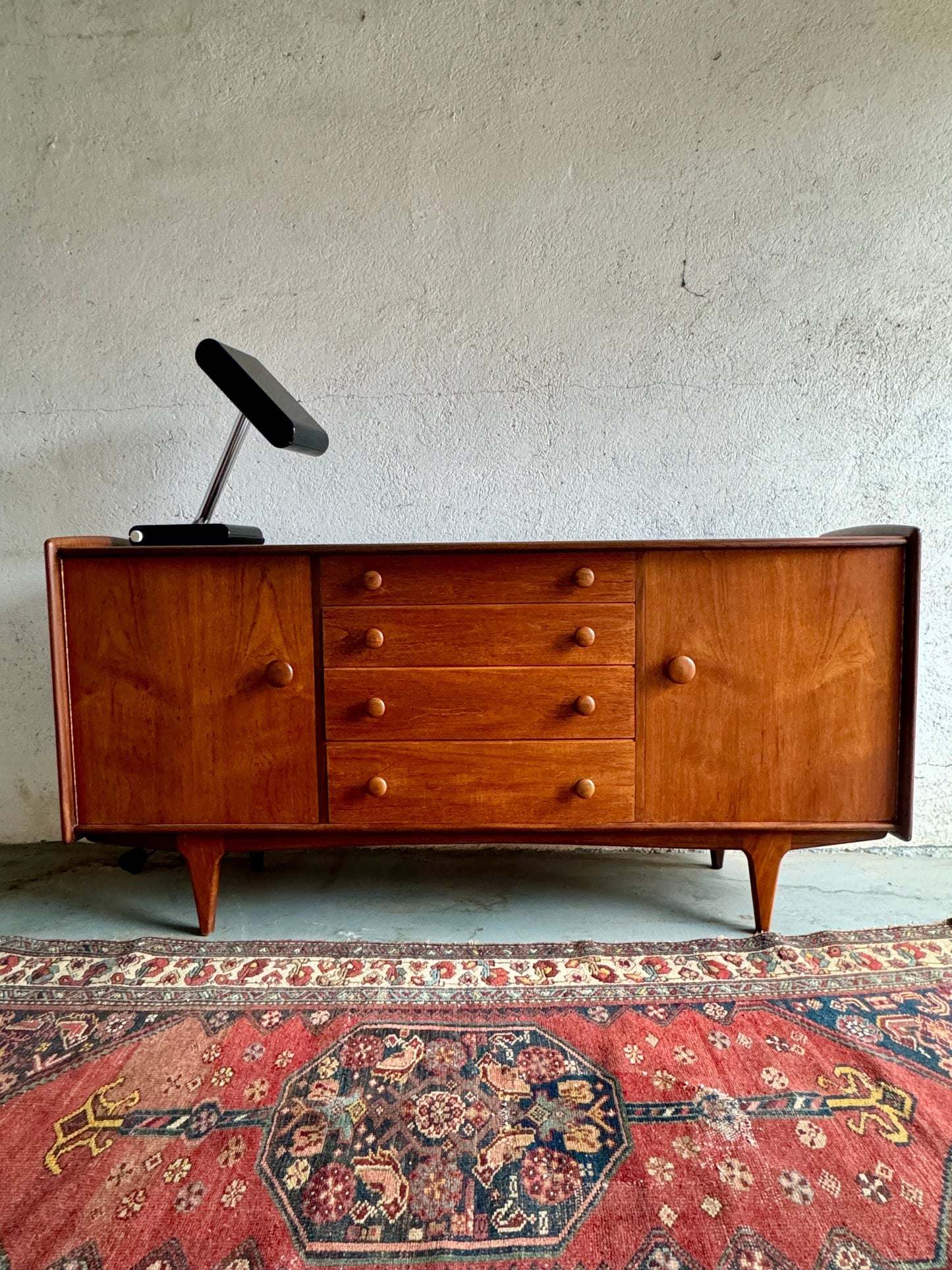 1950s Solid Afromosia & Teak Sideboard By John Herbert For A Younger Ltd