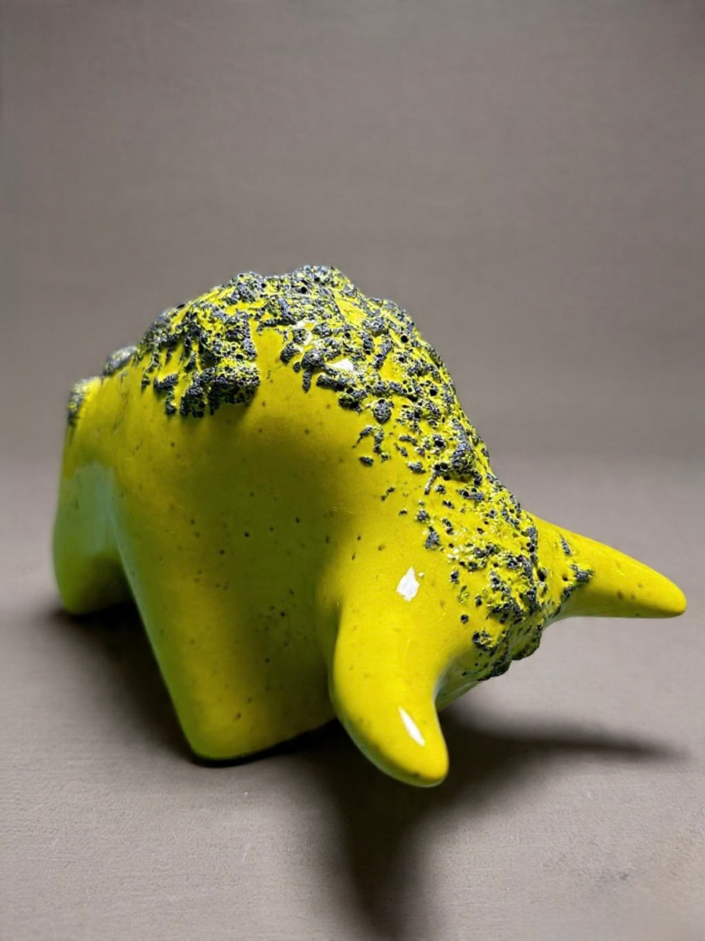 Otto Keramik Classic Ceramic Bull West German Pottery Fat Lava