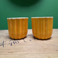 Hand Made Turkish Coffee / Espresso Cups By Renowned Design Ceramicist Saliha Kartal