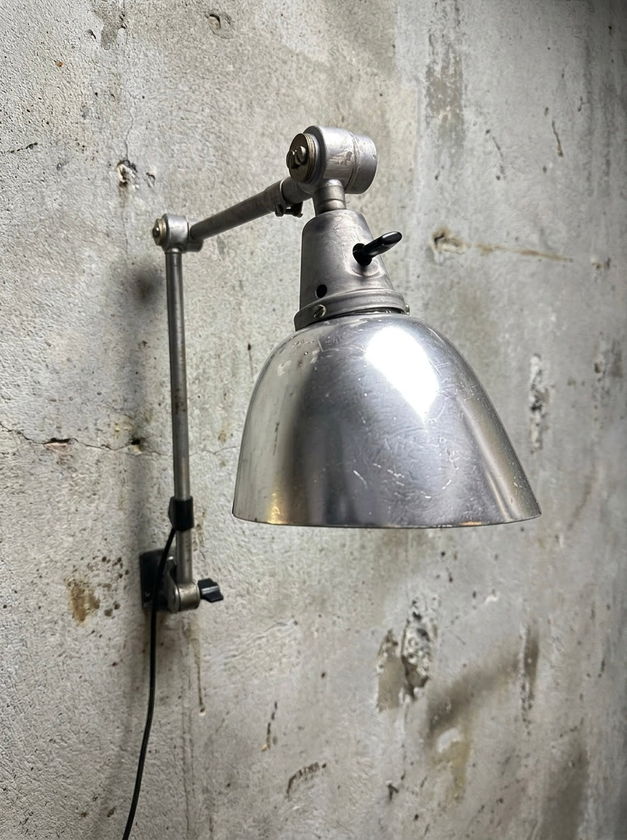 1950s Wall Mounted Task Lamp By Curt Fischer For Midgard