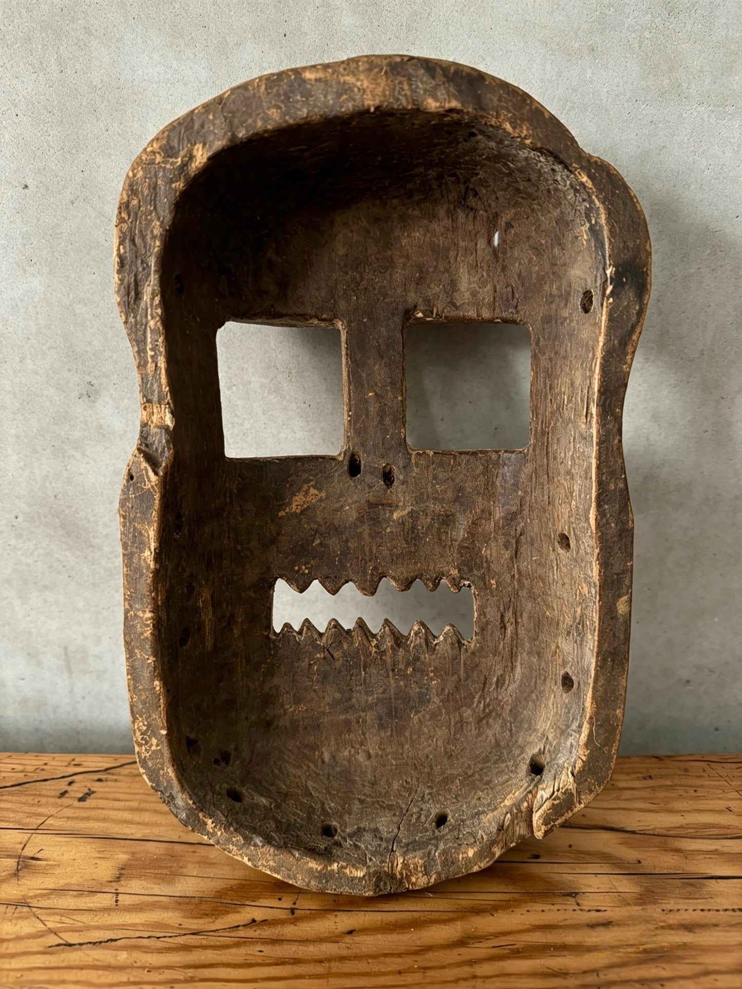 Kumu Divination Mask From The D.R. Congo