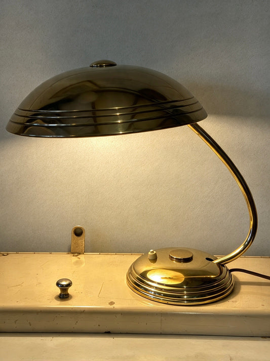 1950s Modernist Table Lamp By Helo Leuchten