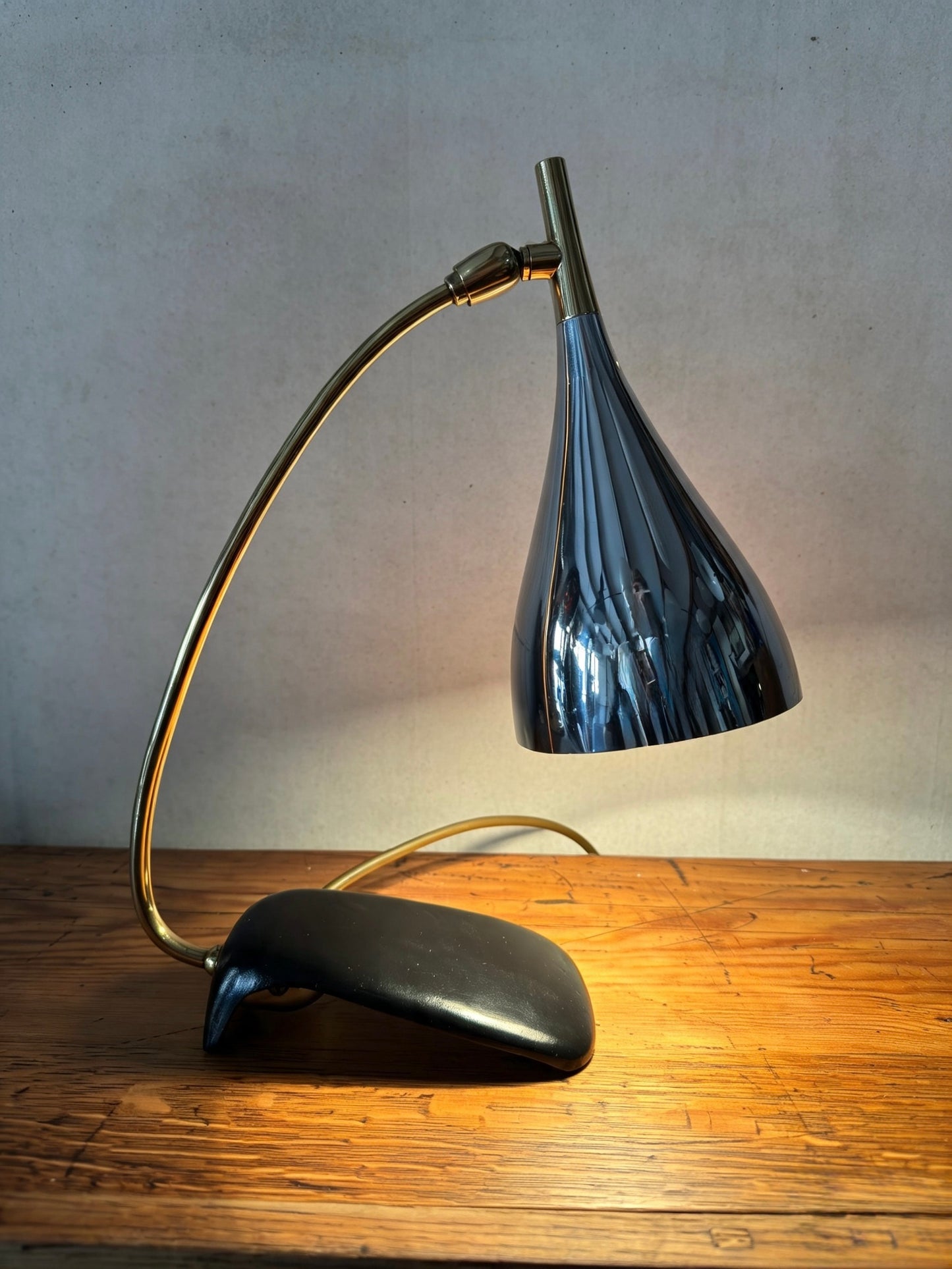 1950s Bauhaus Table Lamp By Gebrüder Cosack Germany