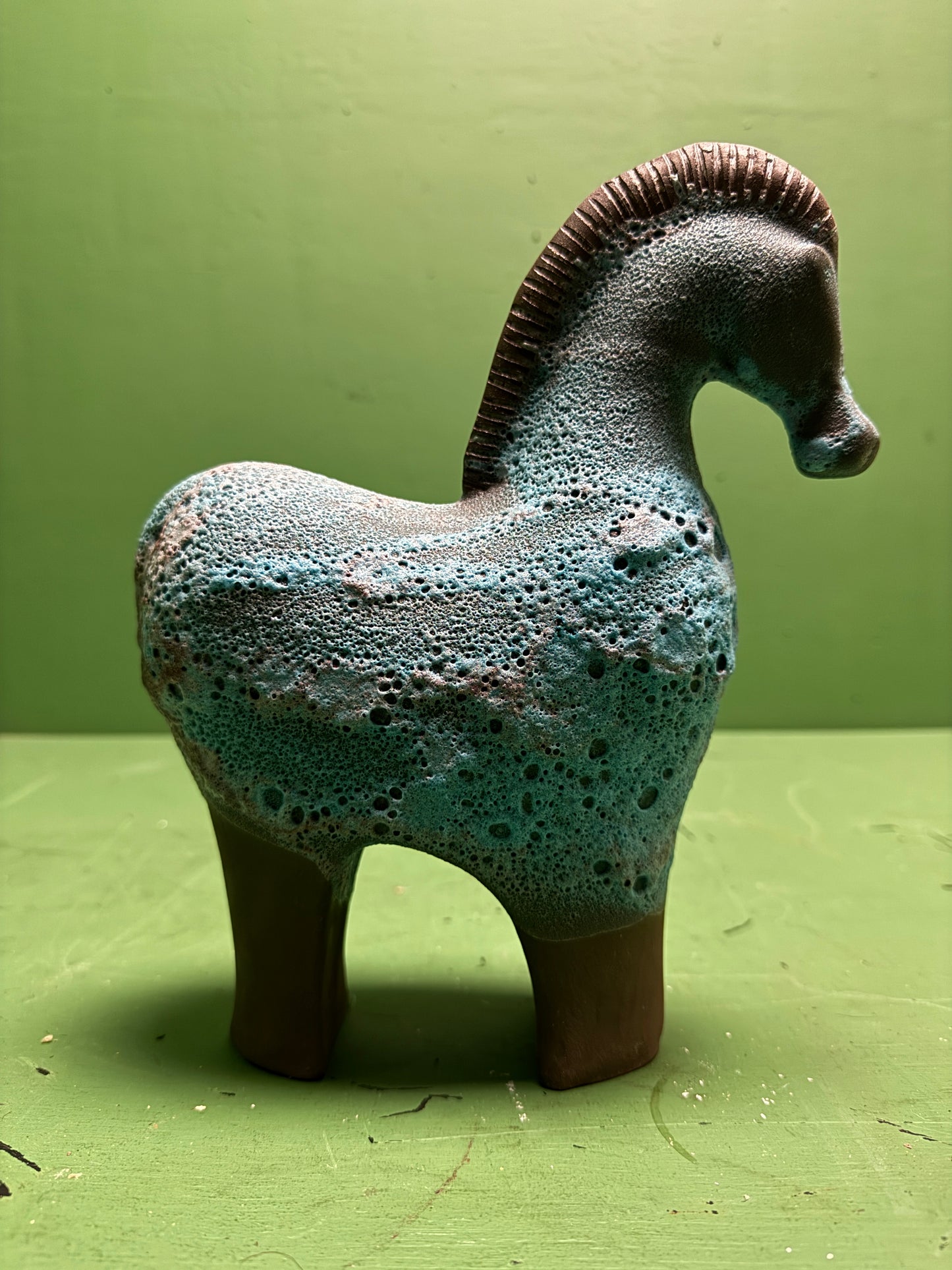 Ceramic Horses By Renowned Design Ceramicist Saliha Kartal