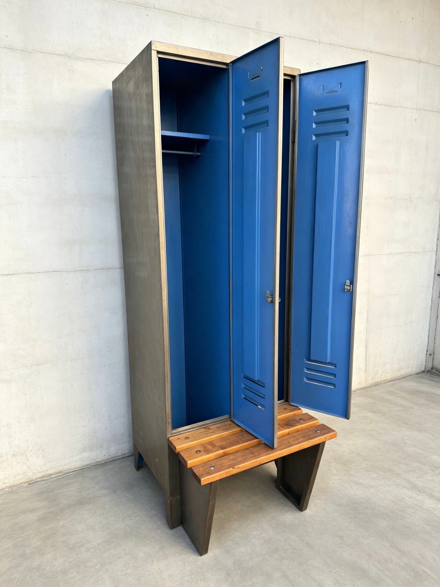 1970s East German Factory Lockers