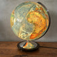 Vintage 1960s DBG Duo Glass Globe Lamp Darmstadt Germany