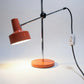 1970s German Retro Orange Table Lamp