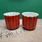 Hand Made Turkish Coffee / Espresso Cups By Renowned Design Ceramicist Saliha Kartal