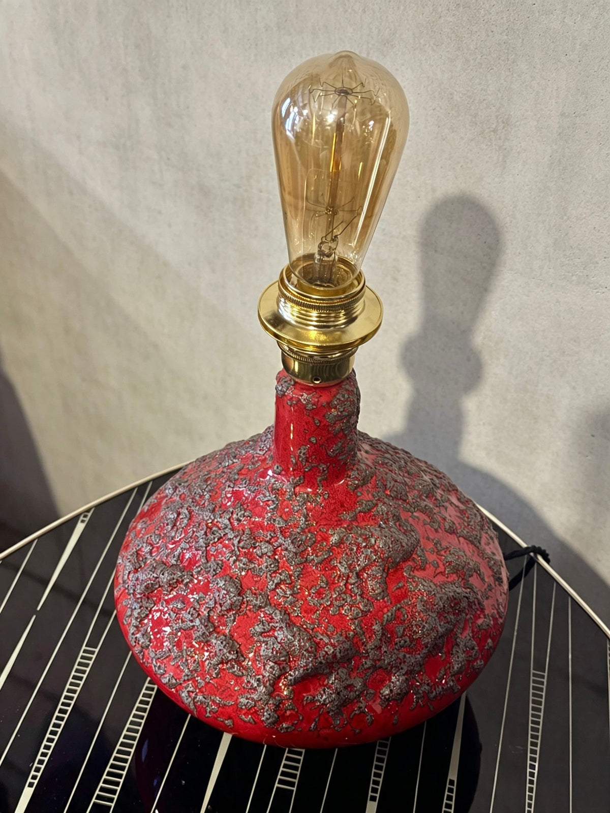 Otto Keramik Fat Lava UFO Lamp