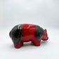 Otto Keramik Ceramic Hippopotamus West German Pottery Fat Lava