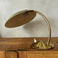 1950s Modernist Goose Neck Table Lamp By Gecos - Gebrüder Cosack Ligting Germany