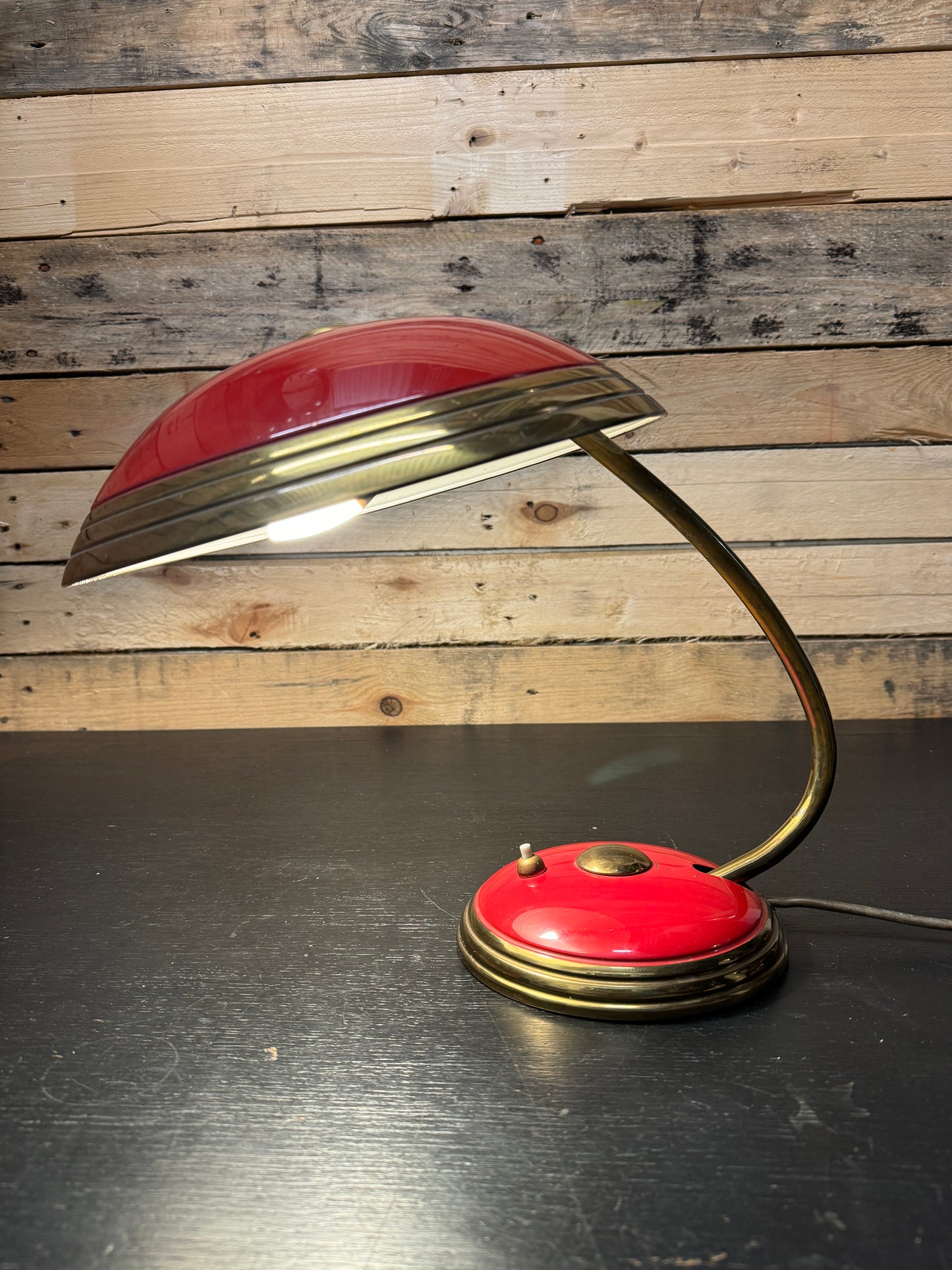 1950s Modernist Table Lamp By Helo Leuchten