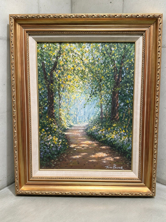 Framed Oil On Canvas British Painter John Palmer