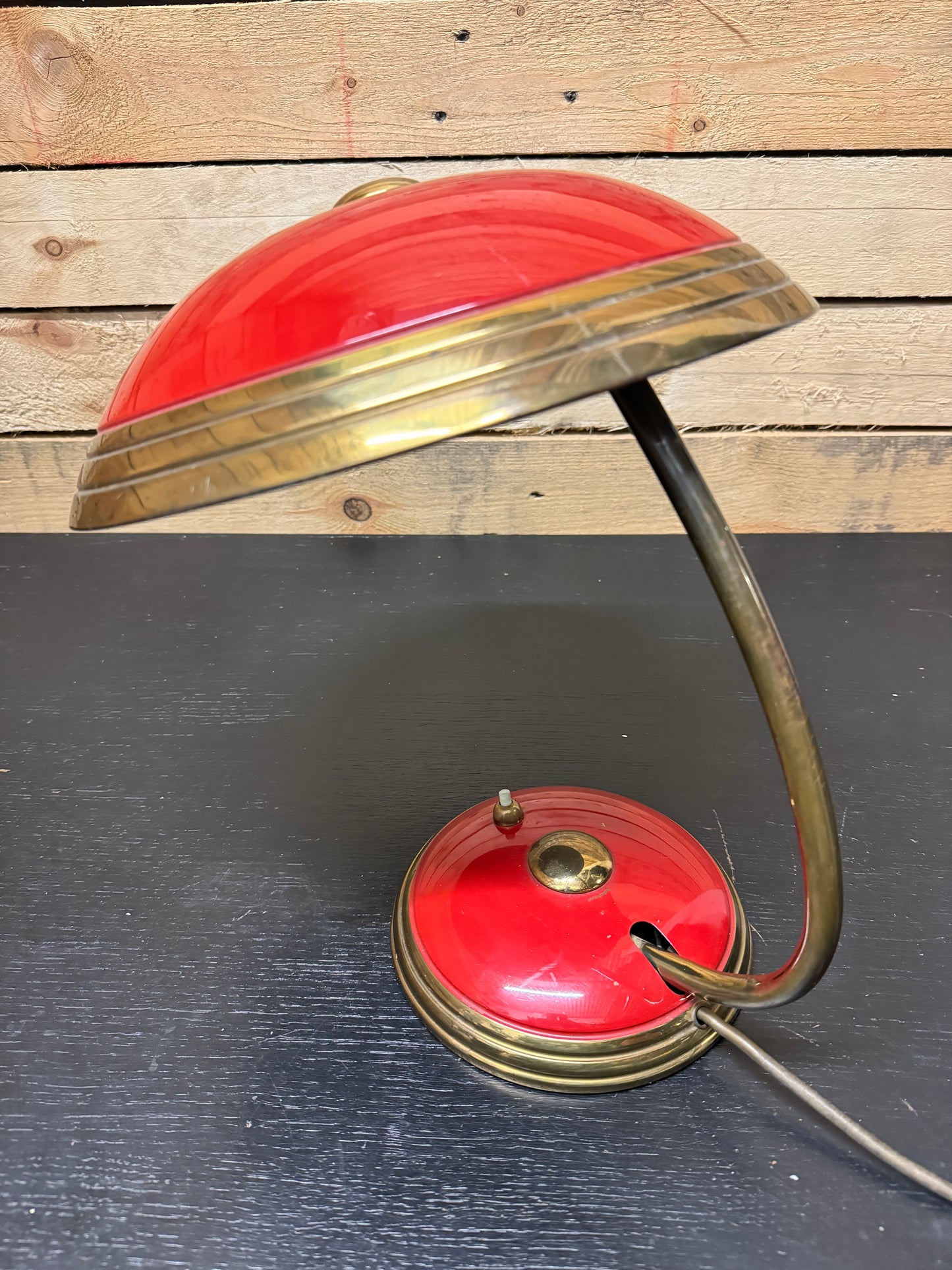 1950s Modernist Table Lamp By Helo Leuchten