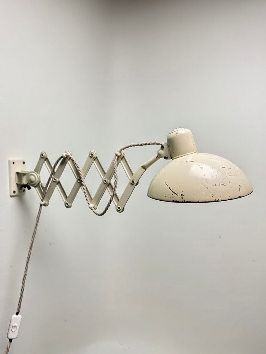 1950s Kaiser Idell Model 6718 Scissor Lamp