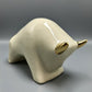 Otto Keramik Gold Edition Ceramic Bull West German Pottery Fat Lava