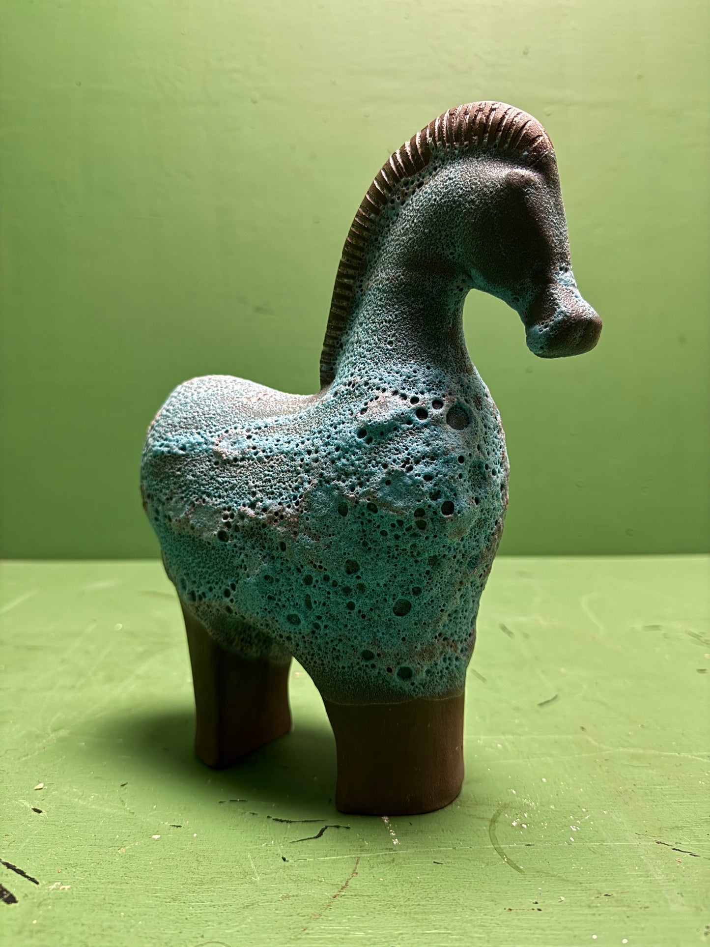 Ceramic Horses By Renowned Design Ceramicist Saliha Kartal