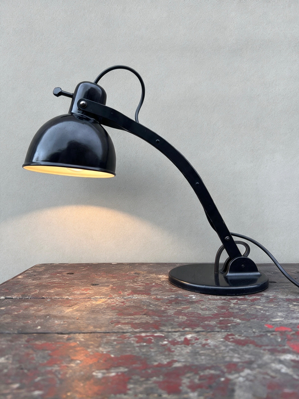 Rare 1930s Bauhaus Desk Lamp By Dr. Ing. Schneider & Co