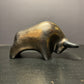 Otto Keramik Large Ceramic Bull West German Pottery Fat Lava