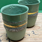 Hand Made Turkish Coffee / Espresso Cups By Renowned Design Ceramicist Saliha Kartal
