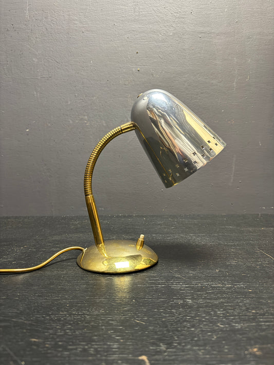1960s Goose Neck Table Lamp By Mathieu Mategot
