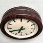 Large 1960's East German Industrial Factory Clocks By Elfema