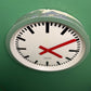 1960s East German Industrial Factory Clock By RFT