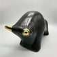 Otto Keramik Gold Edition Ceramic Bull West German Pottery Fat Lava