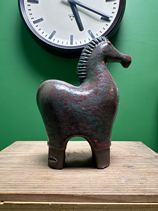 Ceramic Horses By Renowned Design Ceramicist Saliha Kartal