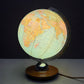 Vintage 1960s German Glass Globe Lamp By JRO Globus Munchen