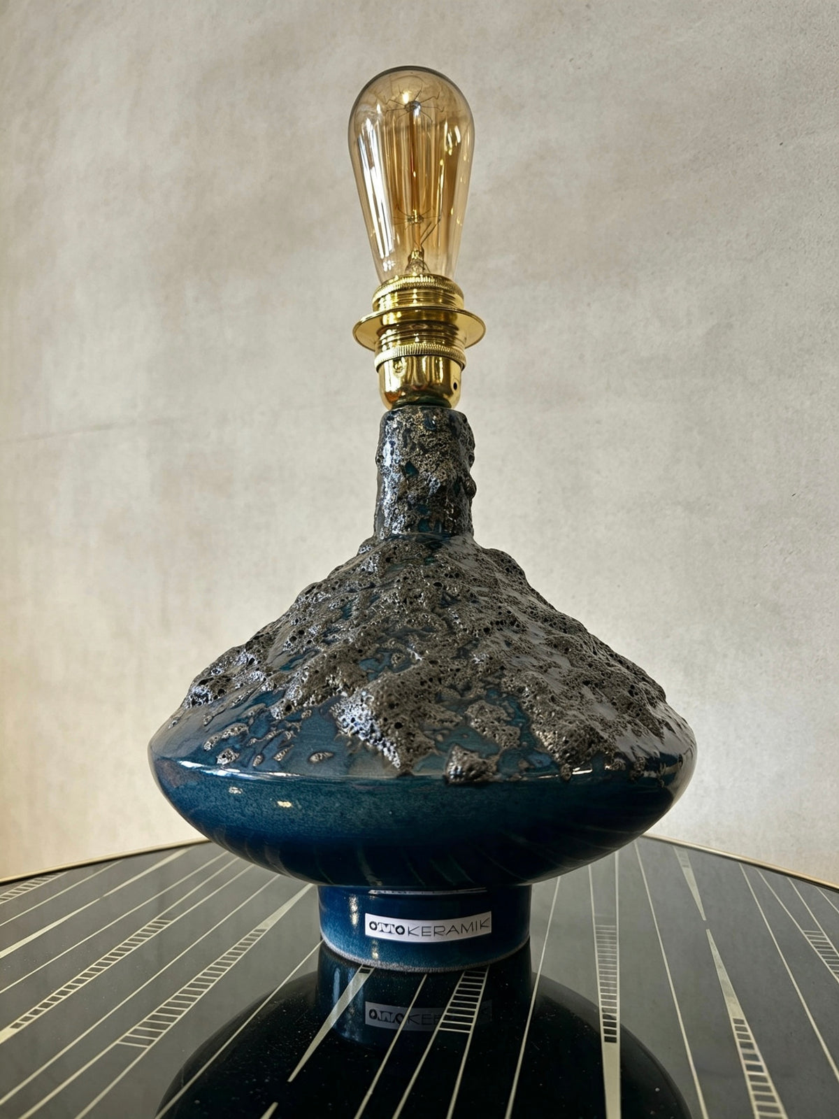 Otto Keramik Fat Lava UFO Lamp
