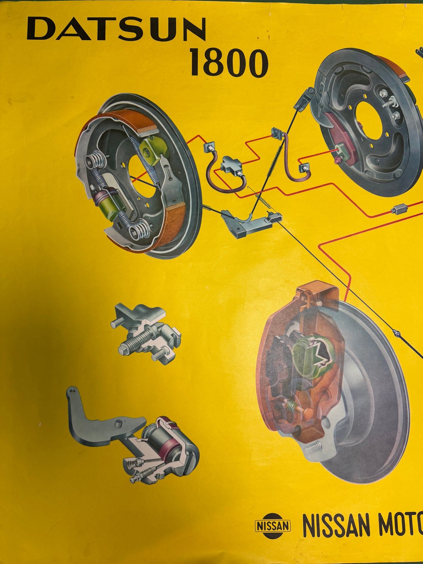 1960s Datsun 1800 Dealership Poster