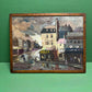 Oil Painting On Board Titled ‘ Stormy Night ‘