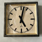 1950s Art Deco Style East German Clock Factory Clock By RFT