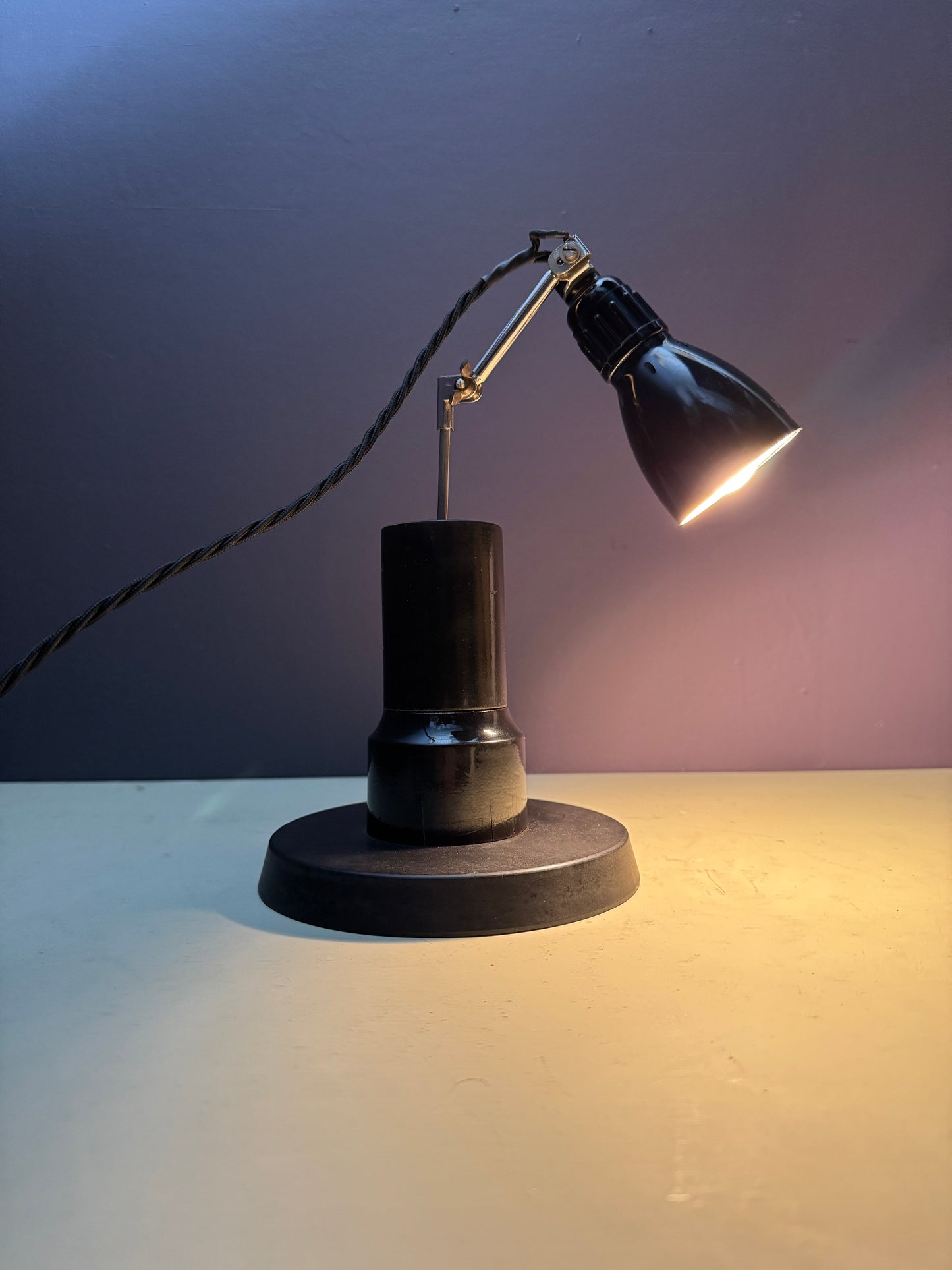 1920s Bakelite Table Lamp By FK Germany