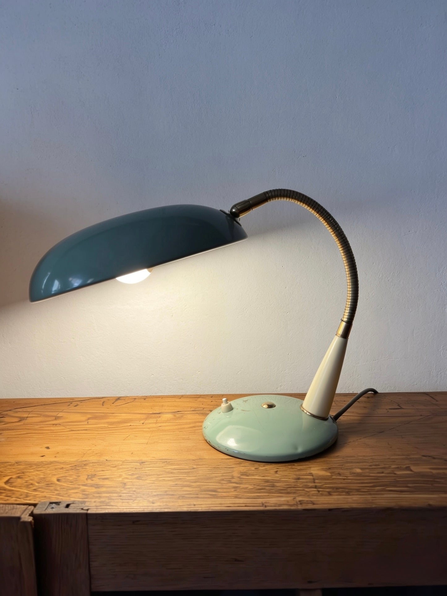 1960s Italian Gooseneck Table Lamp