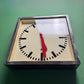 1950's East German Industrial Factory Clocks By Elfema